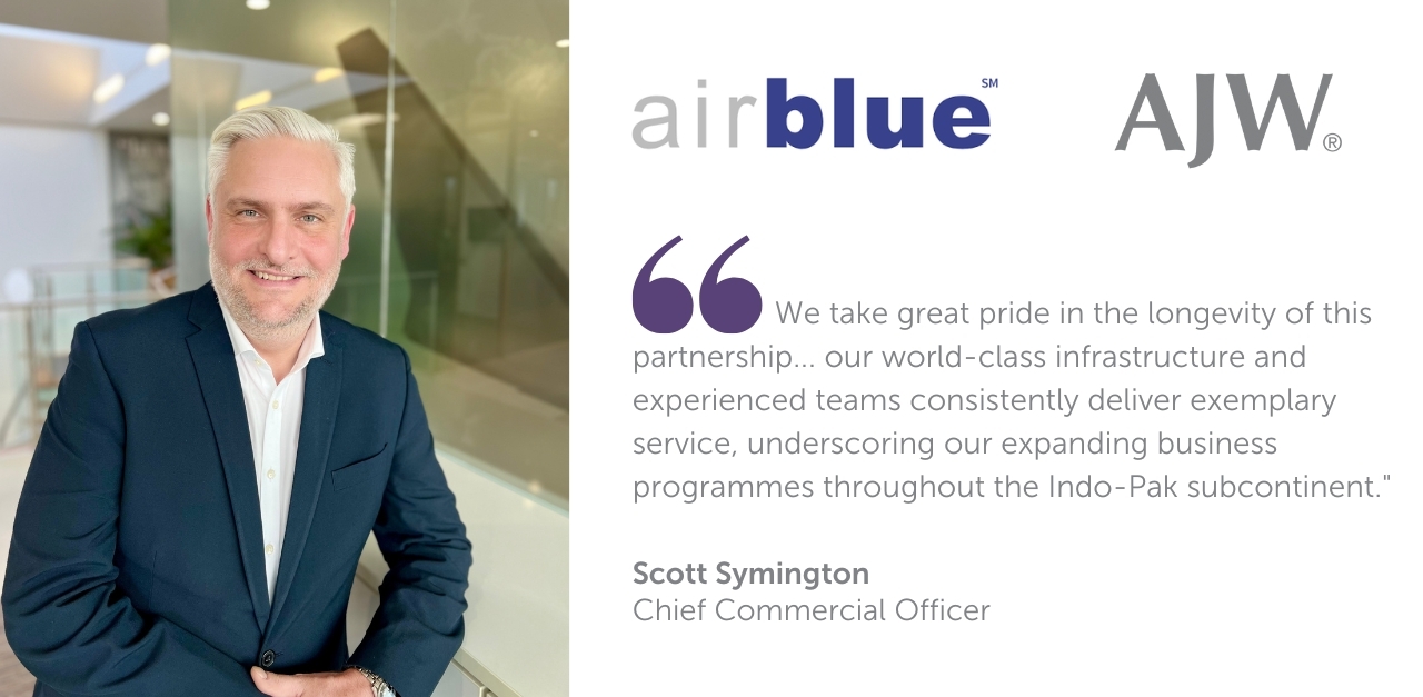 AJW Group and Airblue renew PBH agreement, reinforcing longstanding partnership