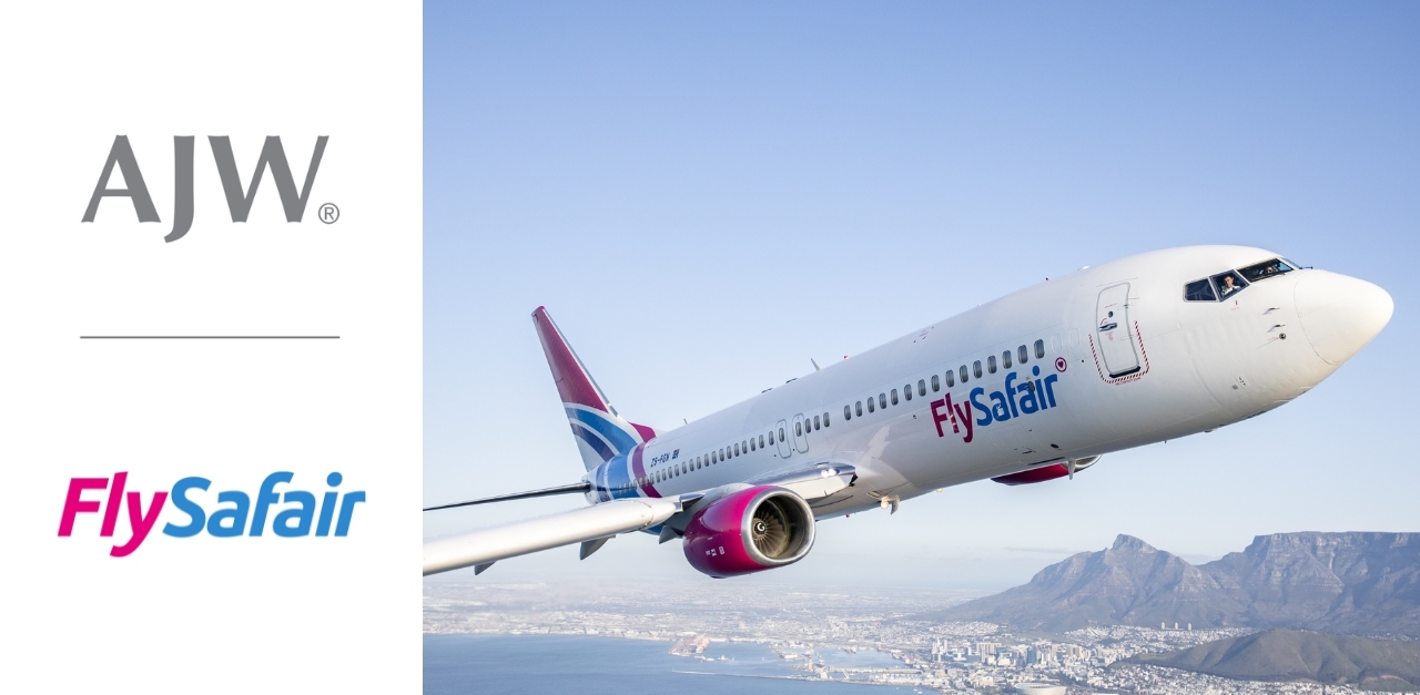AJW Group announces B737NG PBH support contract with FlySafair 