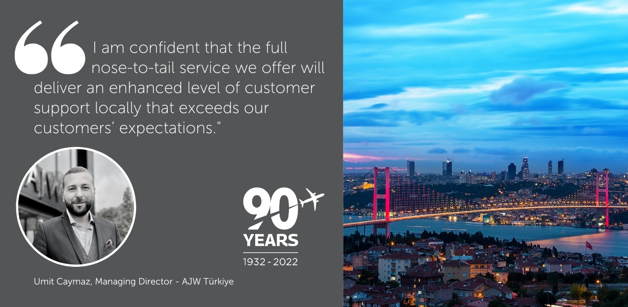 AJW Group announces the opening of new regional support hub in Turkey