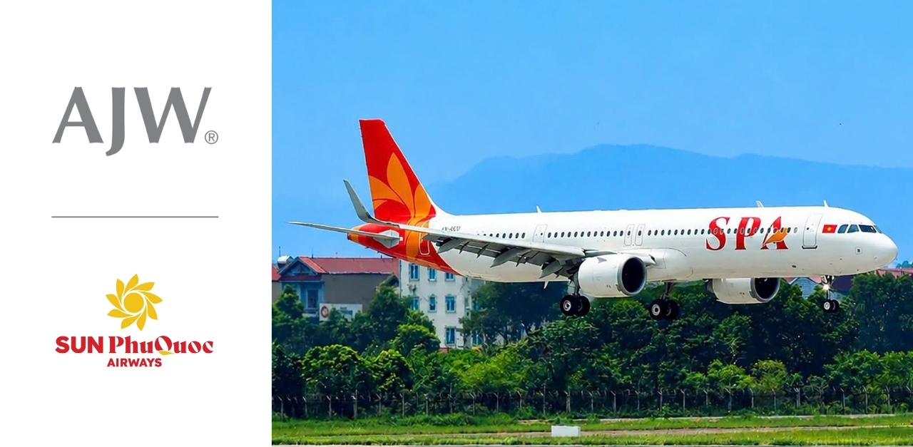 AJW Group Expands Partnership with Sun PhuQuoc Airways Through New A330 PBH Agreement 