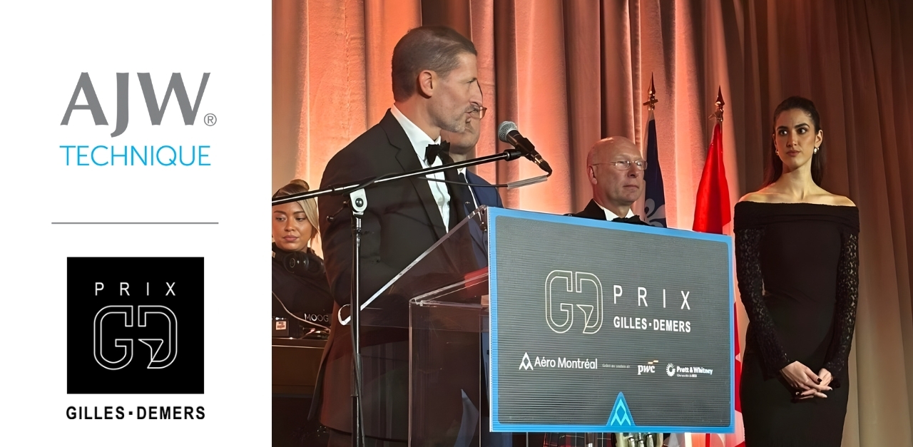 AJW Technique receives Gilles Demers International Influence Award  