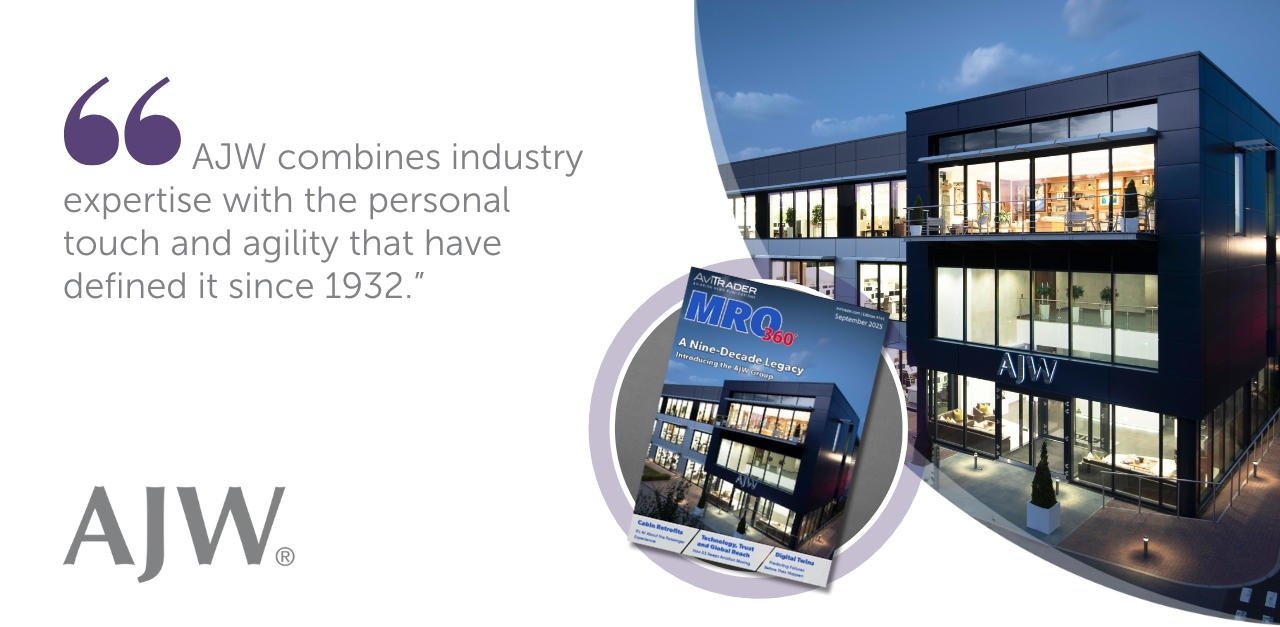 AviTrader MRO 360 – AJW Group Company Profile: A Nine-Decade Legacy